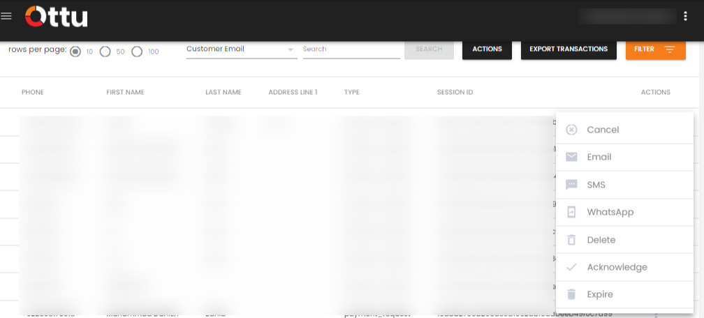 Manual notification trigger in Transaction Table