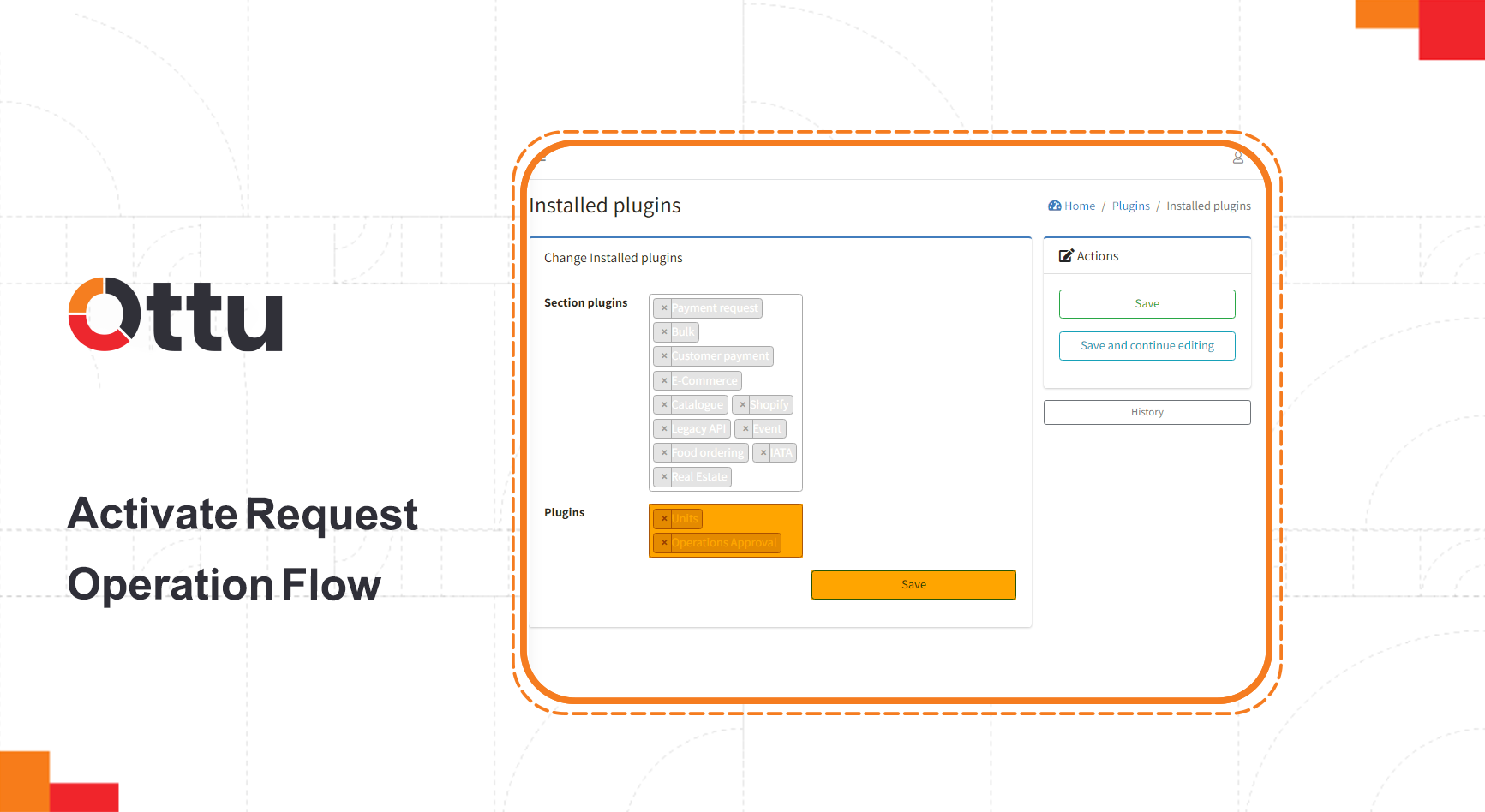 Add Operations Approval plugin