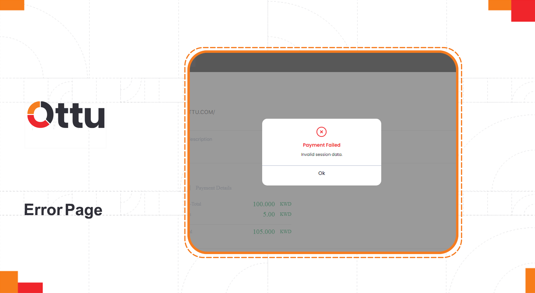 Checkout API success and error handling flow